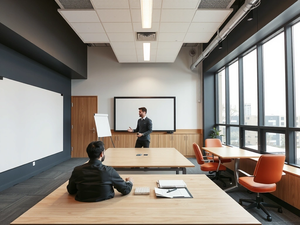 Corporate training environment